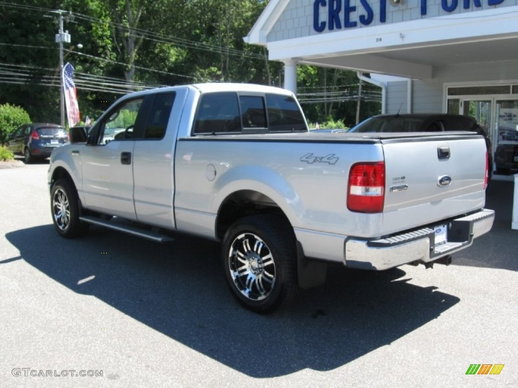 2006 F150 XLT SuperCab 4x4 - Silver Metallic / Medium/Dark Flint photo #5