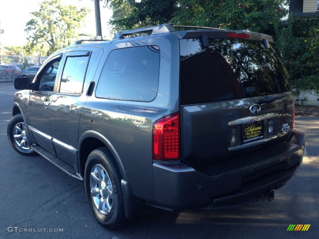 2006 QX 56 4WD - Silver Graphite / Graphite photo #7