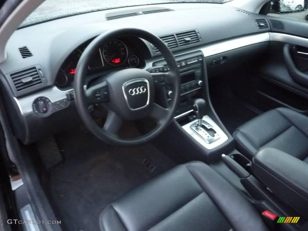 2007 A4 2.0T quattro Sedan - Brilliant Black / Ebony photo #5
