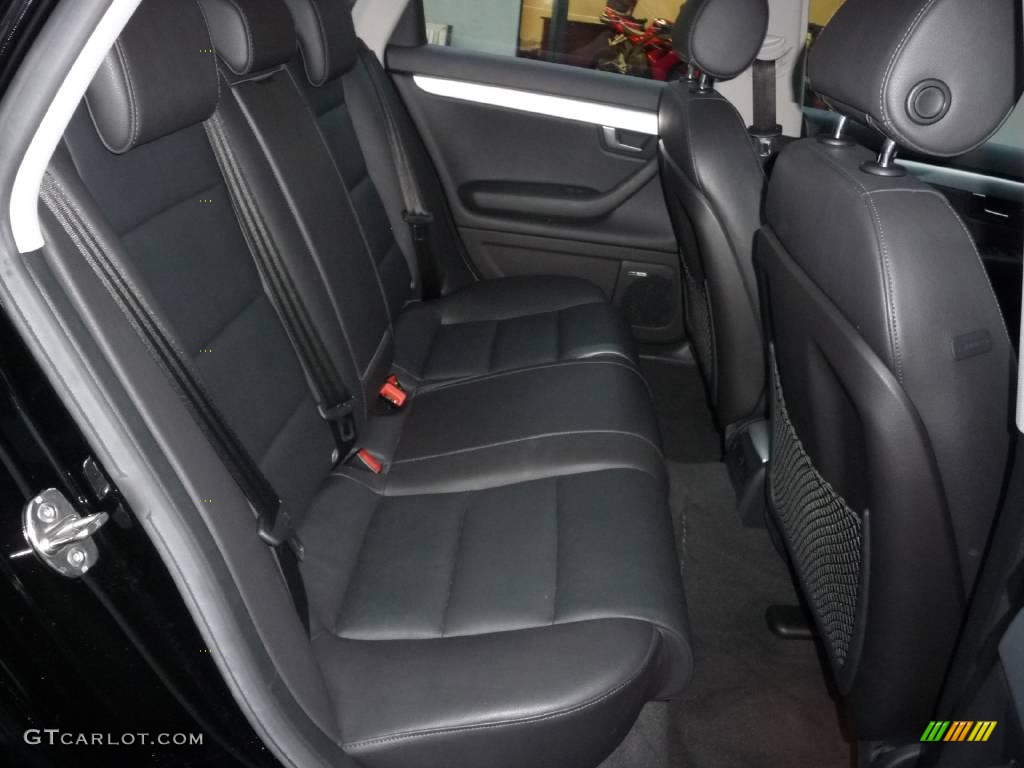 2007 A4 2.0T quattro Sedan - Brilliant Black / Ebony photo #7