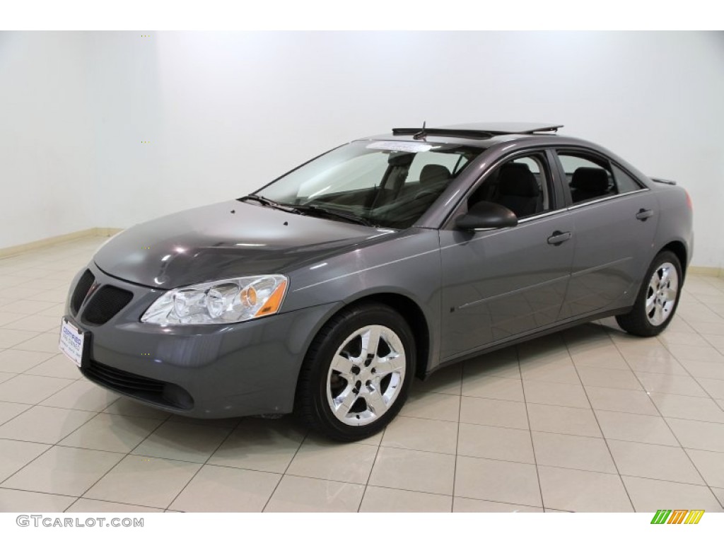 2008 G6 Sedan - Dark Steel Gray Metallic / Ebony Black photo #3
