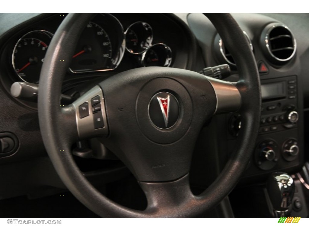 2008 G6 Sedan - Dark Steel Gray Metallic / Ebony Black photo #6