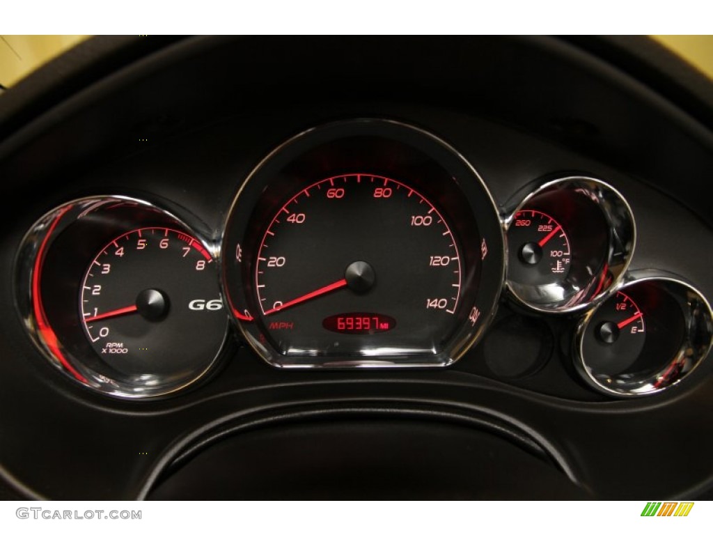 2008 G6 Sedan - Dark Steel Gray Metallic / Ebony Black photo #7
