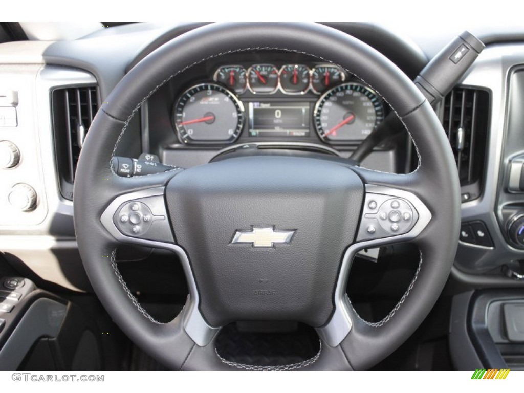 2014 Silverado 1500 LTZ Z71 Crew Cab 4x4 - Silver Ice Metallic / Jet Black/Dark Ash photo #21