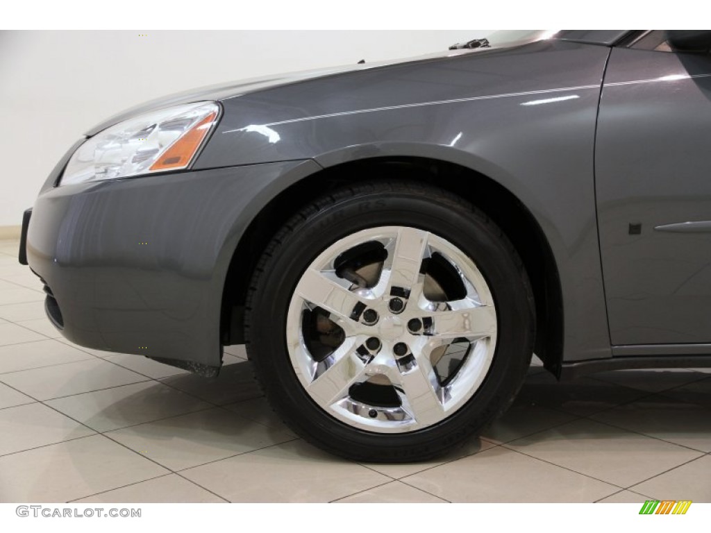 2008 G6 Sedan - Dark Steel Gray Metallic / Ebony Black photo #16