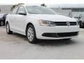 Pure White - Jetta SE Sedan Photo No. 1