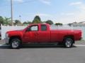 2011 Victory Red Chevrolet Silverado 2500HD LS Extended Cab 4x4  photo #2