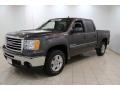 2010 Storm Gray Metallic GMC Sierra 1500 SLT Crew Cab 4x4  photo #3