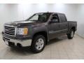 Storm Gray Metallic - Sierra 1500 SLT Crew Cab 4x4 Photo No. 3