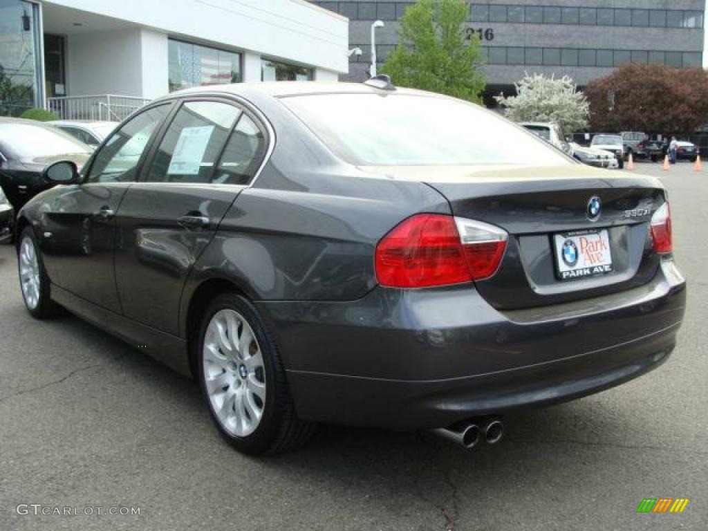 2006 3 Series 330xi Sedan - Sparkling Graphite Metallic / Grey photo #6