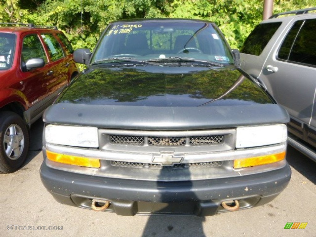 2003 S10 ZR2 Extended Cab 4x4 - Black Onyx / Graphite photo #4