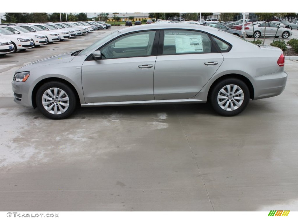 Tungsten Silver Metallic 2014 Volkswagen Passat 2.5L Wolfsburg Edition Exterior Photo #84995579