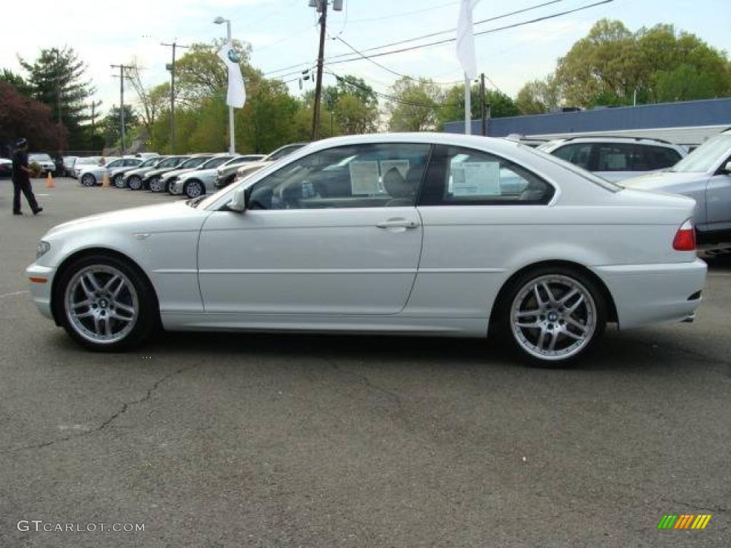 2006 3 Series 330i Coupe - Alpine White / Sand photo #5