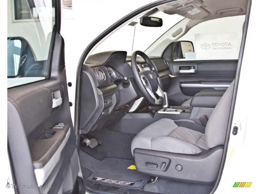 Graphite Interior 2014 Toyota Tundra TSS Double Cab 4x4 Photo #84995708