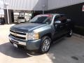 2010 Blue Granite Metallic Chevrolet Silverado 1500 LT Crew Cab  photo #2