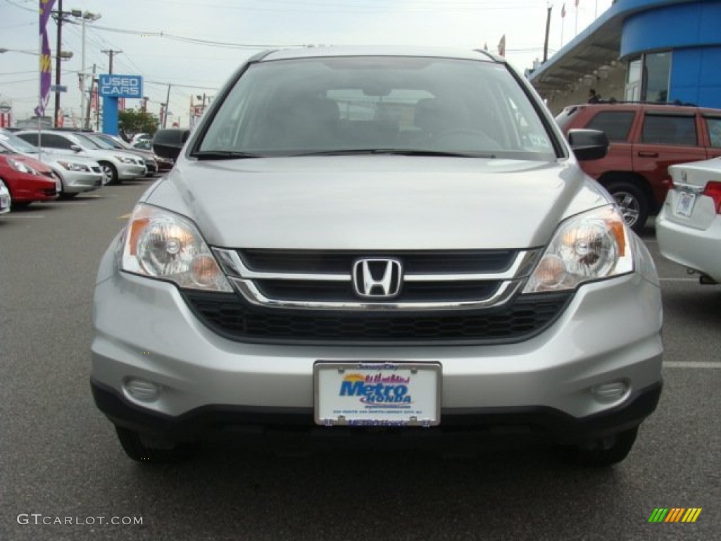 2011 CR-V SE 4WD - Alabaster Silver Metallic / Gray photo #2