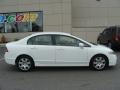 Taffeta White - Civic LX Sedan Photo No. 2