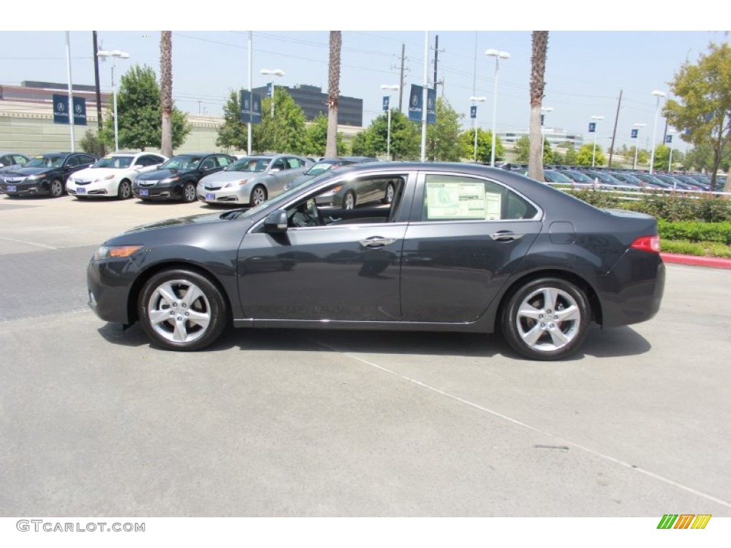 2013 TSX Technology - Graphite Luster Metallic / Graystone photo #4