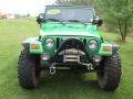 2004 Electric Lime Green Pearl Jeep Wrangler X 4x4  photo #3