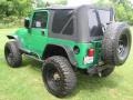 2004 Electric Lime Green Pearl Jeep Wrangler X 4x4  photo #5