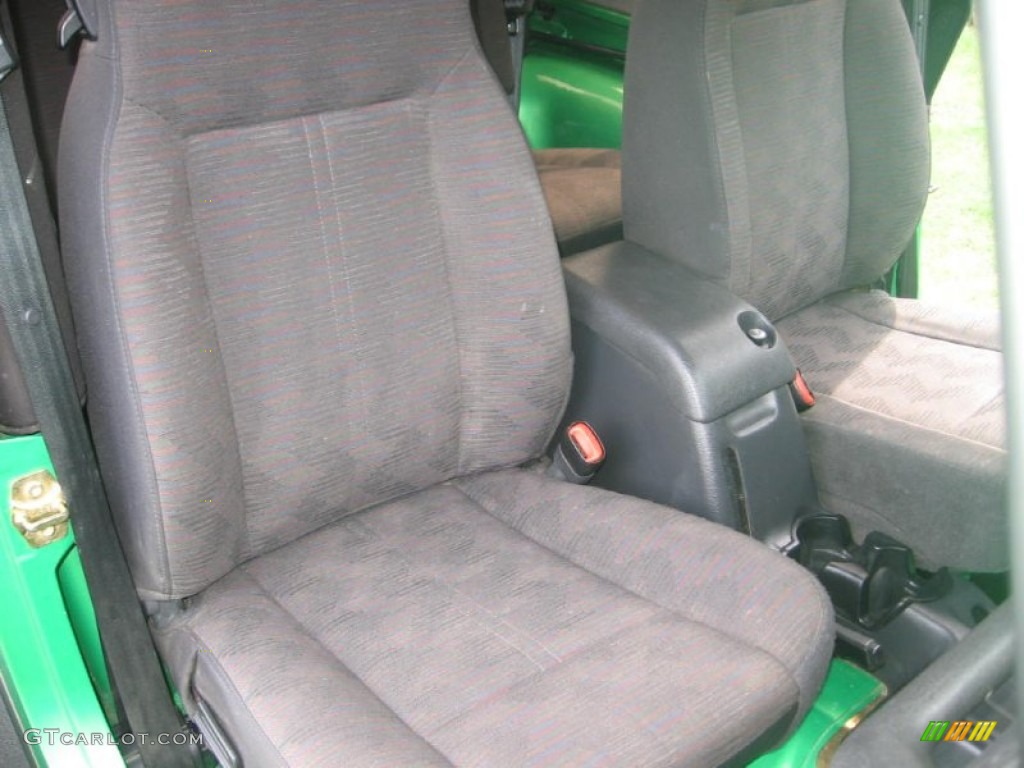 2004 Wrangler X 4x4 - Electric Lime Green Pearl / Dark Slate Gray photo #14