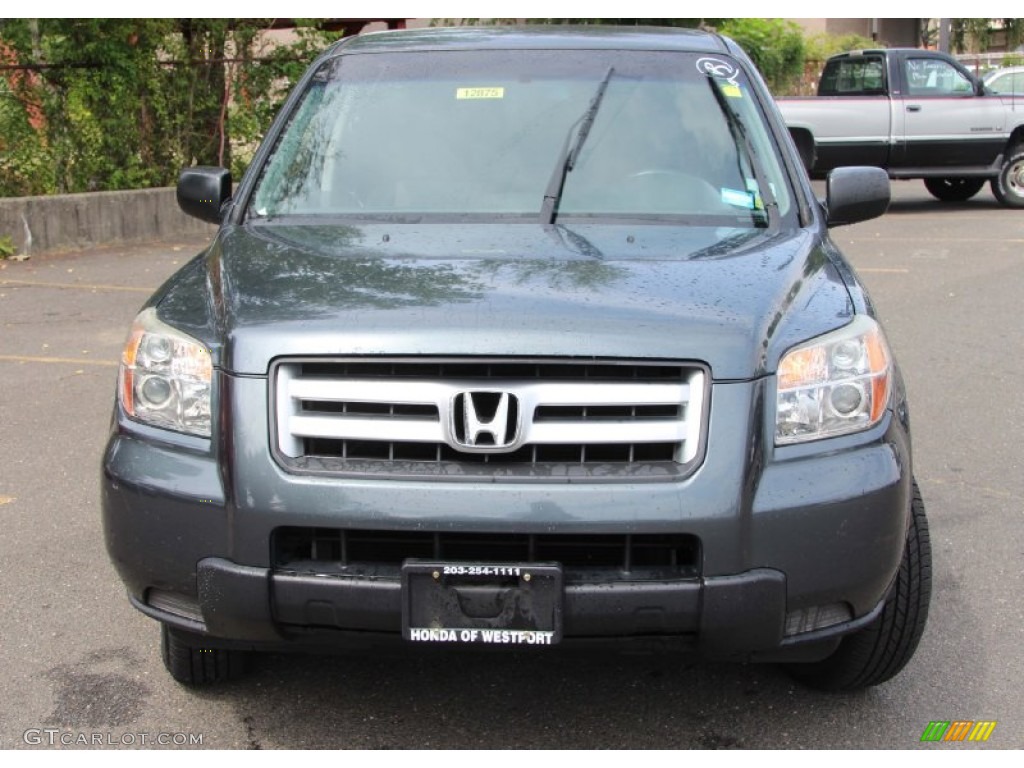 2006 Pilot LX 4WD - Steel Blue Metallic / Gray photo #2