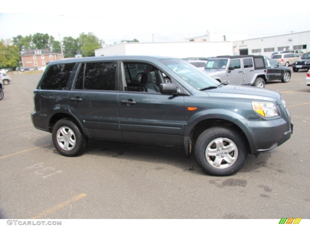 2006 Pilot LX 4WD - Steel Blue Metallic / Gray photo #4