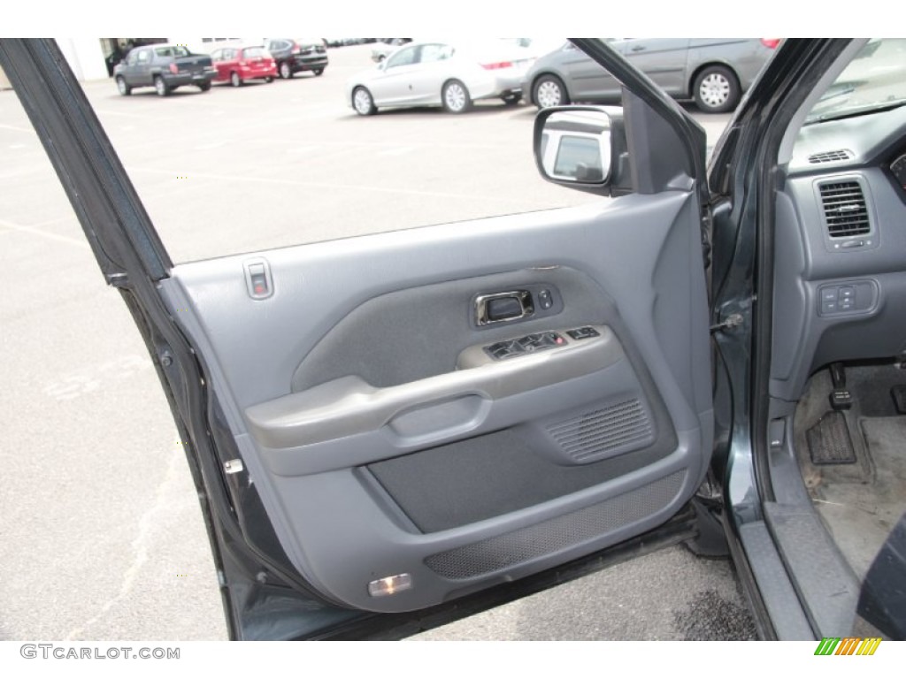 2006 Pilot LX 4WD - Steel Blue Metallic / Gray photo #15