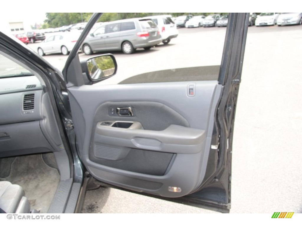 2006 Pilot LX 4WD - Steel Blue Metallic / Gray photo #16