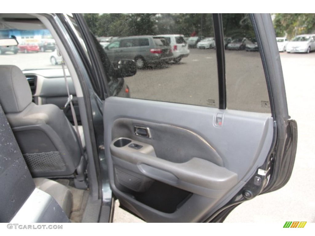 2006 Pilot LX 4WD - Steel Blue Metallic / Gray photo #17