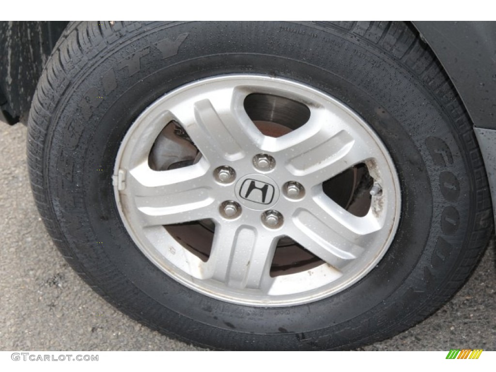 2006 Pilot LX 4WD - Steel Blue Metallic / Gray photo #20