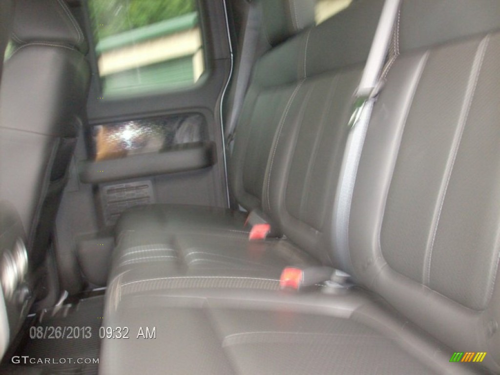 2010 F150 FX4 SuperCab 4x4 - Ingot Silver Metallic / Black photo #9