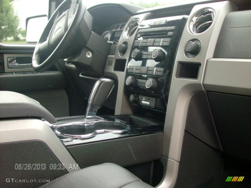 2010 F150 FX4 SuperCab 4x4 - Ingot Silver Metallic / Black photo #10