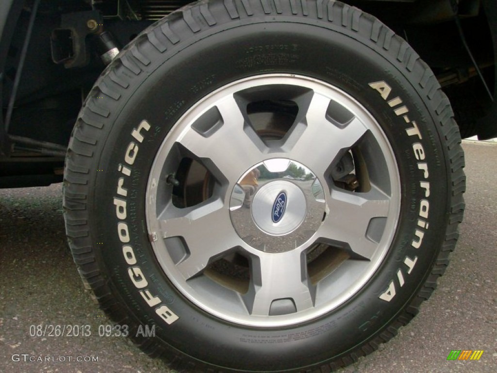 2010 F150 FX4 SuperCab 4x4 - Ingot Silver Metallic / Black photo #12