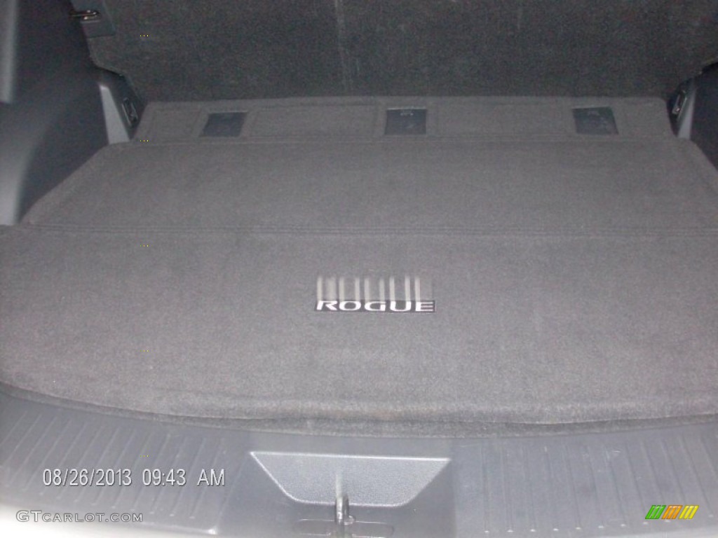 2011 Rogue S AWD - Silver Ice Metallic / Black photo #7