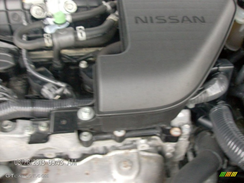 2011 Rogue S AWD - Silver Ice Metallic / Black photo #11