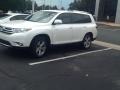 2013 Blizzard White Pearl Toyota Highlander Limited 4WD  photo #3
