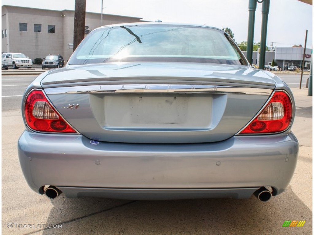 2008 XJ XJ8 L - Frost Blue Metallic / Dove/Granite photo #5