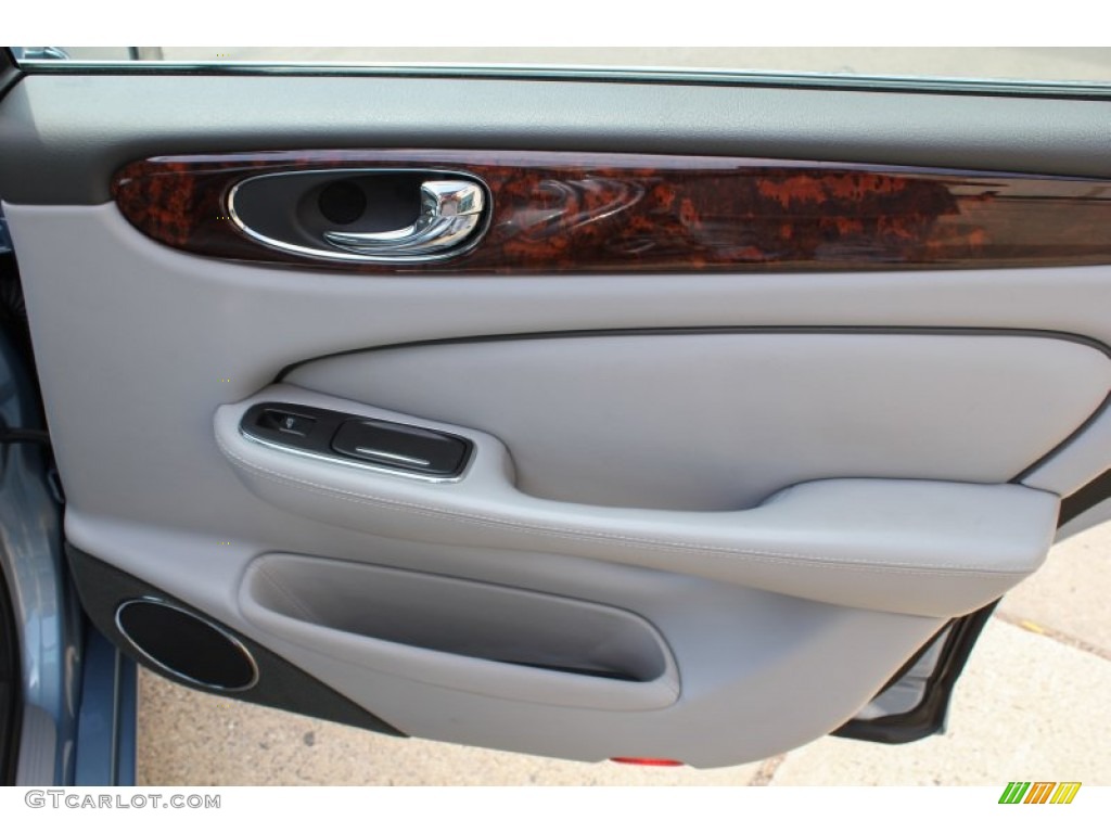 2008 XJ XJ8 L - Frost Blue Metallic / Dove/Granite photo #13
