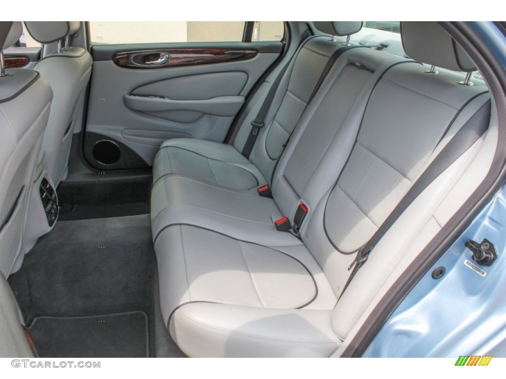 2008 XJ XJ8 L - Frost Blue Metallic / Dove/Granite photo #17