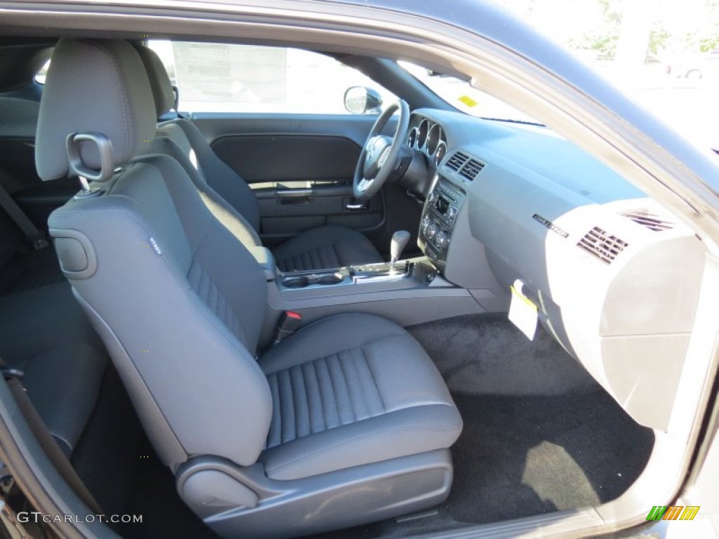 Dark Slate Gray Interior 2014 Dodge Challenger SXT Photo #85003514