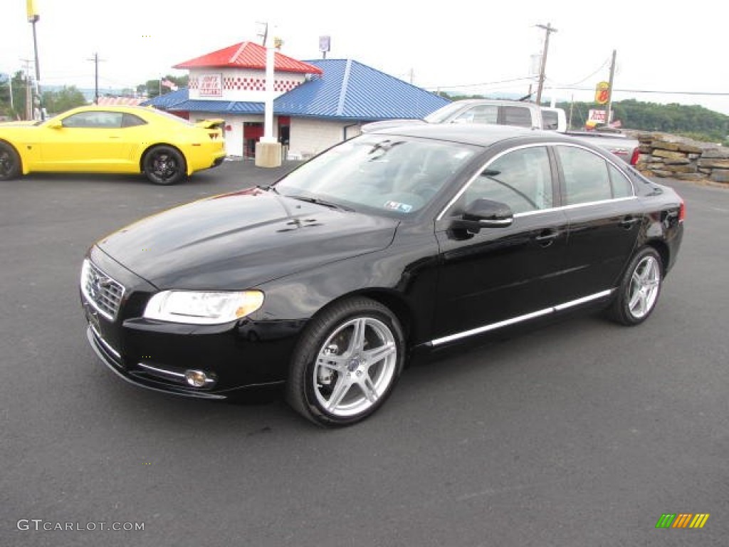 2013 S80 T6 AWD - Black Stone / Off Black/Anthracite photo #1