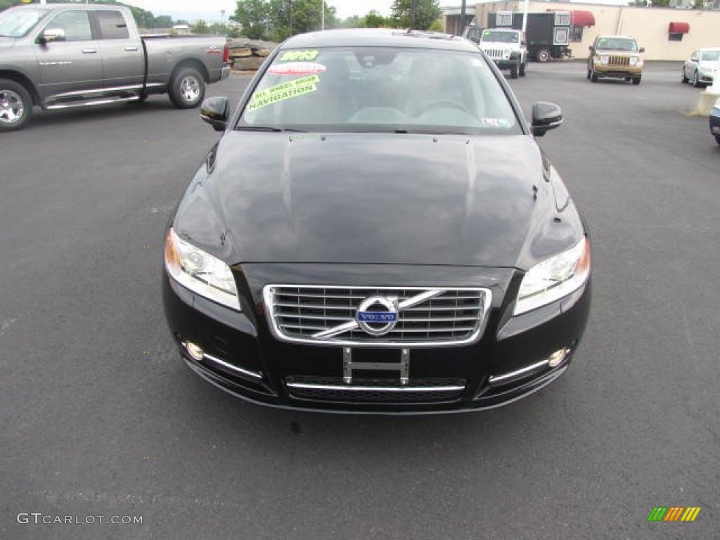 2013 S80 T6 AWD - Black Stone / Off Black/Anthracite photo #2