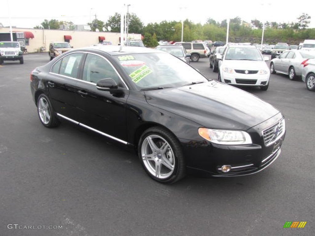 2013 S80 T6 AWD - Black Stone / Off Black/Anthracite photo #3