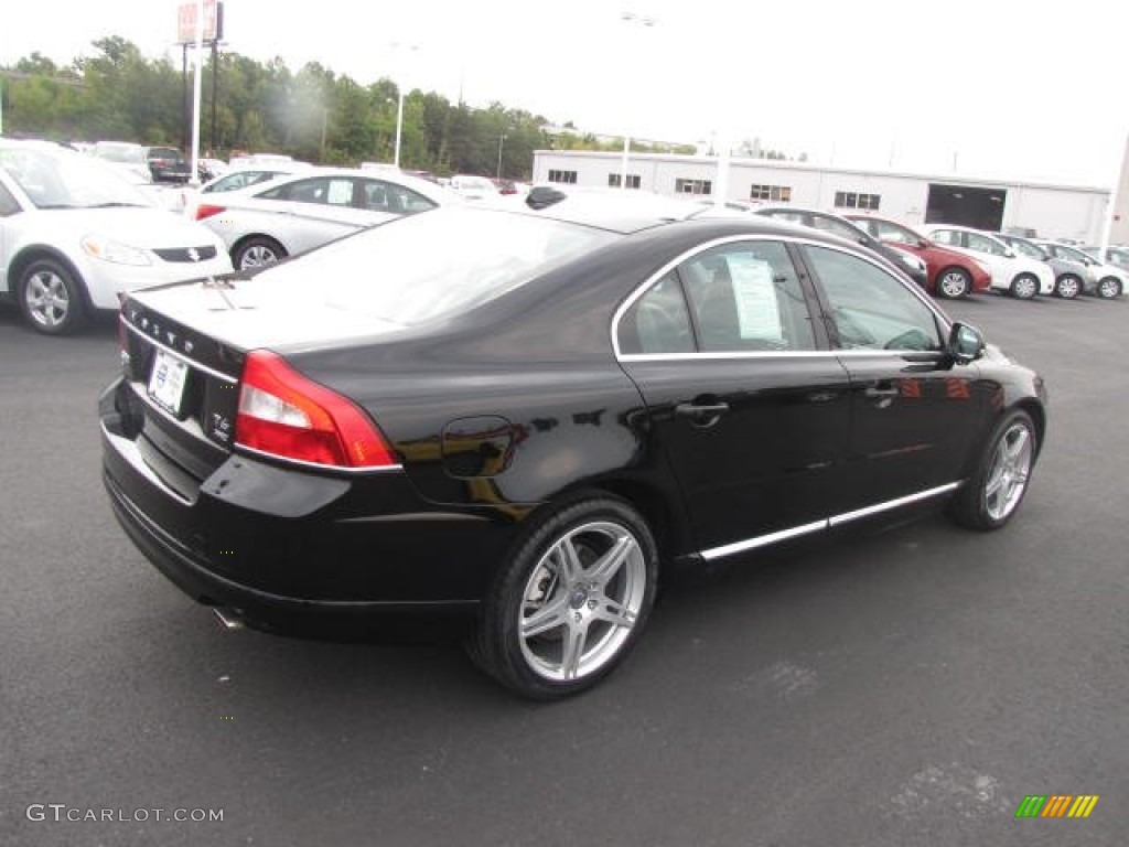 2013 S80 T6 AWD - Black Stone / Off Black/Anthracite photo #5