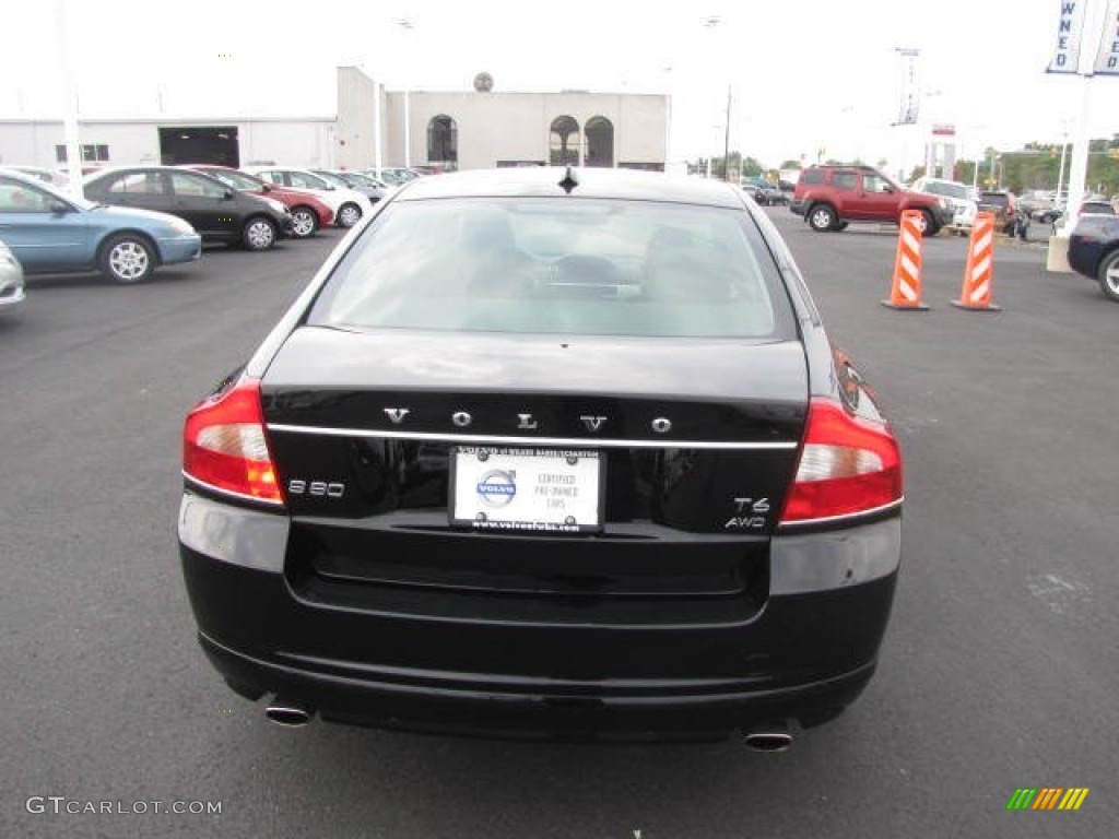 2013 S80 T6 AWD - Black Stone / Off Black/Anthracite photo #6