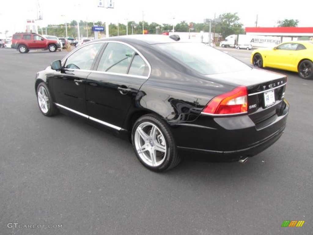2013 S80 T6 AWD - Black Stone / Off Black/Anthracite photo #7