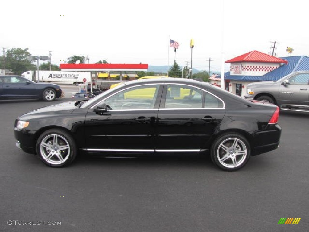 2013 S80 T6 AWD - Black Stone / Off Black/Anthracite photo #8