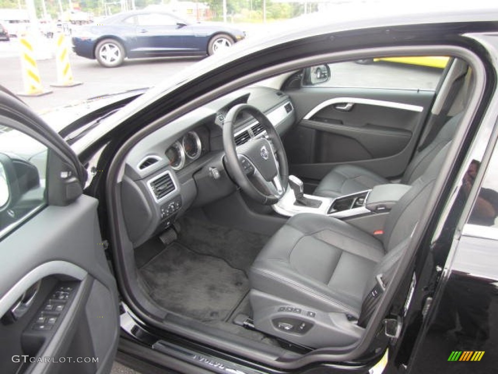 2013 S80 T6 AWD - Black Stone / Off Black/Anthracite photo #17