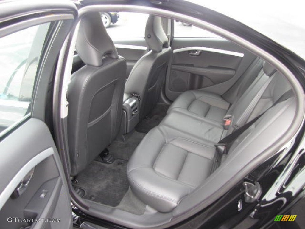 2013 S80 T6 AWD - Black Stone / Off Black/Anthracite photo #20